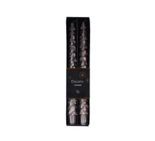 Set/2 Abendessen Kerze Wachs ''Baum'' Pulver rosa D2.2 H25cm