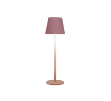 PORTABLE TAFELLAMP 9X27.5CM MAT ROZE LED WARM WIT DIMBAAR - 1200MAH LI-ON -  USB KABEL INCL.