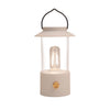 Drahtlose Laterne, warmweiß, dimmbar, LED, inklusive USB-Kabel, 24 x 9 cm, weiß.