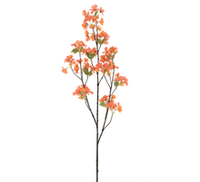 Apfelblütenzweig Tagaki orangerot 116cm