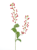 Mini-Blumenzweig rot 108cm
