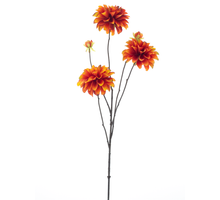 Dahlia-Spray Capitol Orange 89cm