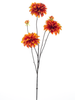 Dahlia-Spray Capitol Orange 89cm