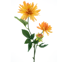 Dahlia-Spray New York Peach 76cm
