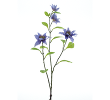 Jewel Clematis Spray Lavendel 75cm