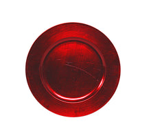 pc. 1 plastic plate red Ø20 cm