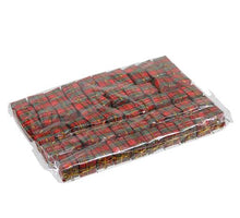 pbh. 60 Geschenkboxen auf Pick schottischen 25x25mm