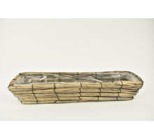 Korb Rechteck Schilf schmal natur 41.5x9.5x8cm