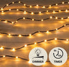 DRAHTBELEUCHTUNG SCHWARZ 200L/6M LED CLASSIC- 4M STARTERKABEL