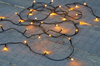 BOT LED-Lichterkette 20L/1,5M CLASSIC mit Timer 6/18h - 50cm Zuleitung schwarz 3xAA/IP44