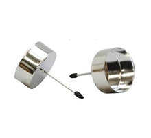 Wachshalter am Stab 4 Stück 5cm/42mm silber