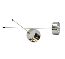 Wachshalter am Stiel 10 Stück 20cm/42mm silber