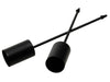 pb. 4 dünne Kerzenhalter/Pick schwarz Ø 2,5 cm/12 cm
