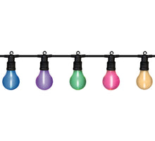 Partylichter 10 LED Multifilament 6x7cm 10m/3m Zuleitung