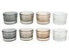 Teelichthalter Basic Set/4 Mix 2-fach sortiert 21x5,2x3,9cm