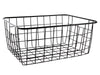 Draadmand mat zwart 28x22x12,5cm