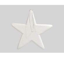 pb. Glitterstar white 25x25 cm