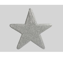 pb. Glitterstar silver 25x25 cm