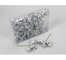 PET 36 mini 3-d Sterne auf Nadel tannengrün 3 cm