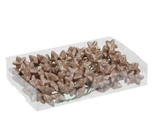 PET 36 mini 3-d Sterne auf Nadel Safran 3 cm