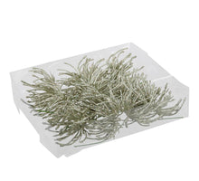 PET 24 glitter deco/stick saffron 14 cm