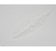 Weißes Blatt 56 cm 12 Stück