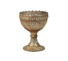 St. 1 Glaskugel 'geknistert' silber Ø5cm