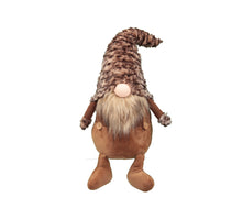 St. 1 Stoff Troll/sitzend braun 46cm