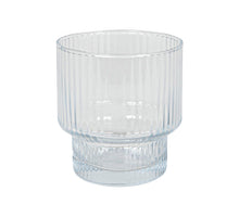 Glas Lines klar stapelbar Ø8,5x9,5cm 320ml
