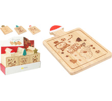 SERVEERPLATEAU HOLY BAMBOE 11X1X19CM NATUREL 3 ASSORTIE