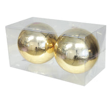 pb. 1 plastic balls gold shiny 180mm