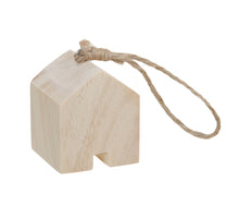 ca. 1 Holzhaus natur 5x5x6 cm