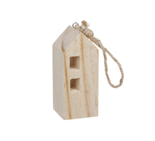 pb. 1 Holzhaus natur 5x5x12 cm