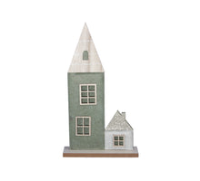 Art.-Nr. 1 Filzkirche/stehend grün 20x35 cm