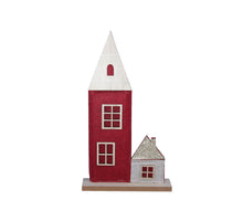 pb. 1 Filzkirche/stehend rot 26x47,5 cm