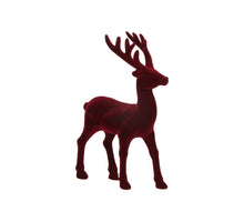 Abb. 1 Hirschherde/stehender Hirsch. Rot. 13,5 x 21 cm