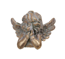 1 Stk. Zementengel gold 13,5 x 10 x 10 cm