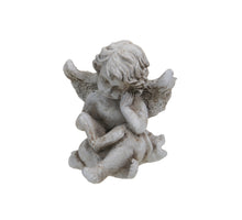 pc. 1 Zementengel antik 8x7,5x10 cm