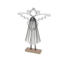 PC. 1 Metallengel/stehend schwarz 22,5x4,5x33 cm