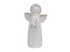 pc. 1 porcelain angel white 15.5 cm