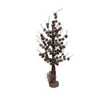 pc. 1 cone tree/standing white wash 22x67 cm
