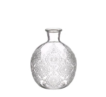 Bologna Glasflasche h.12 Ø9,5 cm klar