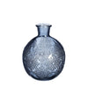 Bologna-Flasche H.12 Ø9,5 dunkelblau