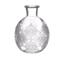 Bologna Glasflasche h.17 Ø13 cm klar