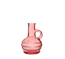 Lille zacht roze fles h.10 Ø7cm