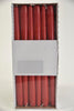 Kerzenständer Kerze 30 cm rot box a 12