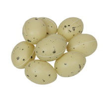 ca. 100 grüne Plastik-Kieselwachteleier, 3 cm