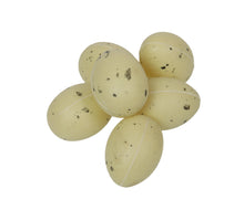 ca. 72 grüne Plastik-Eier (Kiebitzeier), 4 cm