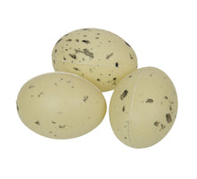 ca. 48 Plastik-Kiebitzeier, grün, 5 cm