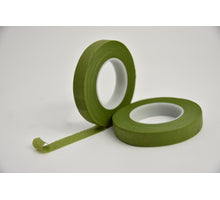 2er Pack Blumenklebeband hellgrün 13mm